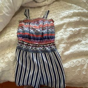 sequin hearts girls romper, girls large